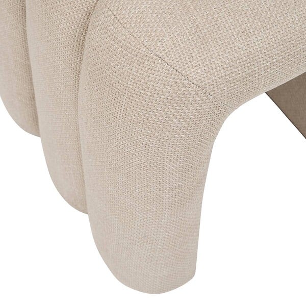 ATMOSPHERA - Pouf Sisco argile - large