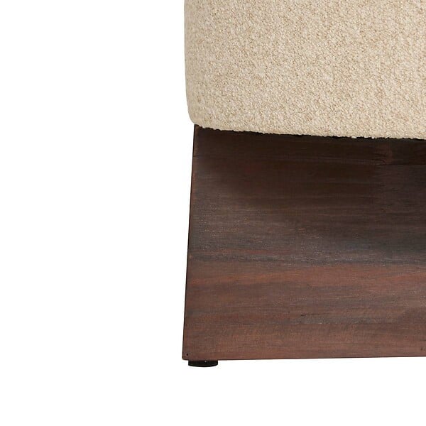 ATMOSPHERA - Pouf Kayan argile - large