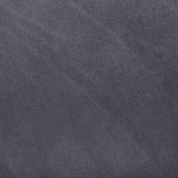 ATMOSPHERA - Tabouret coffre "Tess" velours gris ardoise - large