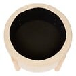 ATMOSPHERA - Tabouret Coffre Elki Blanc 45,5x37x45,5cm - vignette