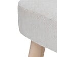 ATMOSPHERA - Tabouret "Thena" blanc ivoire - vignette