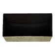ATMOSPHERA - Pouf pliant double Lysandre 76x38cm vert cedre - vignette