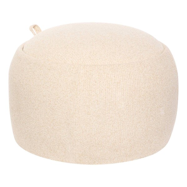 ATMOSPHERA - Pouf Coffre Elior 60x40cm Creme - large