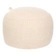 ATMOSPHERA - Pouf Coffre Elior 60x40cm Creme - vignette