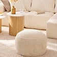 ATMOSPHERA - Pouf Coffre Elior 60x40cm Creme - vignette