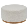 ATMOSPHERA - Pouf XL Nesky blanc - vignette