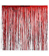 FEERIC LIGHTS & CHRISTMAS - Guirlande de Noël Lametta droit Rouge brillant 300 brins 50 x 50 cm - vignette