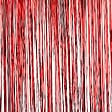 FEERIC LIGHTS & CHRISTMAS - Guirlande de Noël Lametta droit Rouge brillant 300 brins 50 x 50 cm - vignette