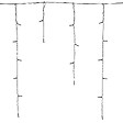 FEERIC LIGHTS & CHRISTMAS - Rideau stalactite lumineux extérieur solaire 120 LED blanc froid l.480cm - vignette