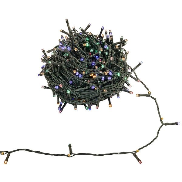 FEERIC LIGHTS & CHRISTMAS - Guirlande lumineuse extérieure solaire 300 LED multicolore l.30m - large