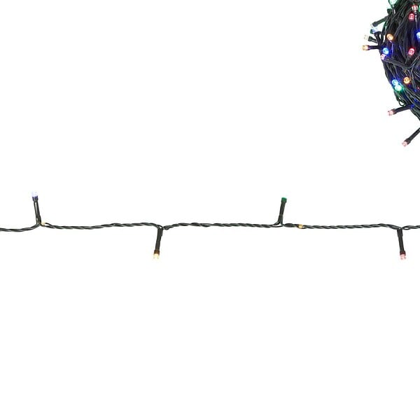 FEERIC LIGHTS & CHRISTMAS - Guirlande lumineuse extérieure solaire 400 LED multicolore l.40m - large
