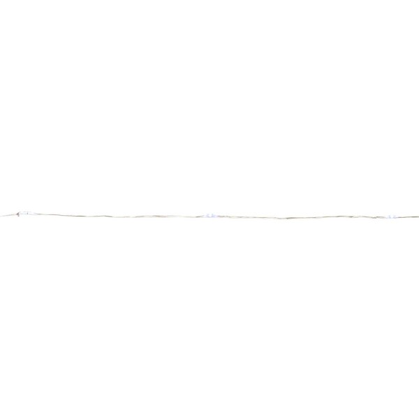 FEERIC LIGHTS & CHRISTMAS - Guirlande lumineuse extérieure solaire 300 LED blanc froid l.30m cuivre - large