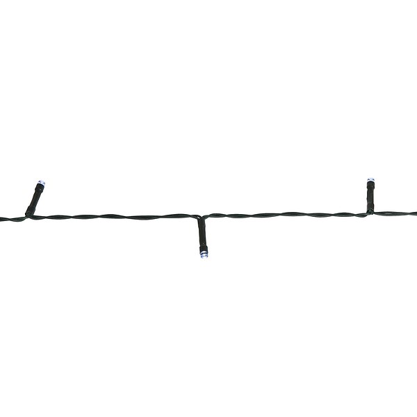 FEERIC LIGHTS & CHRISTMAS - Guirlande lumineuse extérieure solaire 100 LED blanc froid l.10m - large