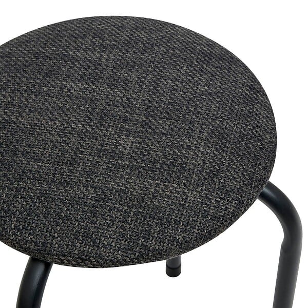 5 FIVE SIMPLY SMART - Tabouret Flexy Plus tissu chiné - large