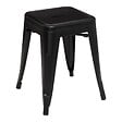 ATMOSPHERA - Tabouret "Niko" métal noir - vignette