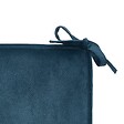 ATMOSPHERA - Galette de chaise Lilou bleu egéen 38x38cm - vignette