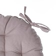 ATMOSPHERA - Galette de chaise "Anjali" ronde beige D38cm - vignette