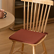 ATMOSPHERA - Galette de chaise Micro terracotta 39x39cm - vignette