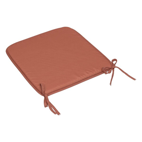 ATMOSPHERA - Galette de chaise Micro terracotta 39x39cm - large