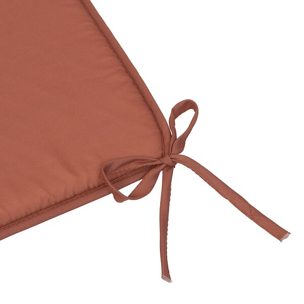 ATMOSPHERA - Galette de chaise Micro terracotta 39x39cm - large