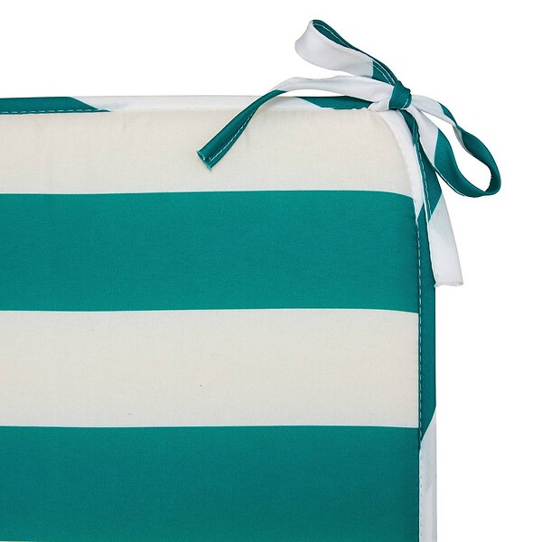 ATMOSPHERA - Galette de chaise Poolside 39x39cm vert - large