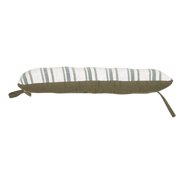 ATMOSPHERA - Galette de chaise Groove 38x38cm rayée vert - large