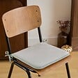 ATMOSPHERA - Galette de chaise Lilou vert céladon 38x38cm - vignette