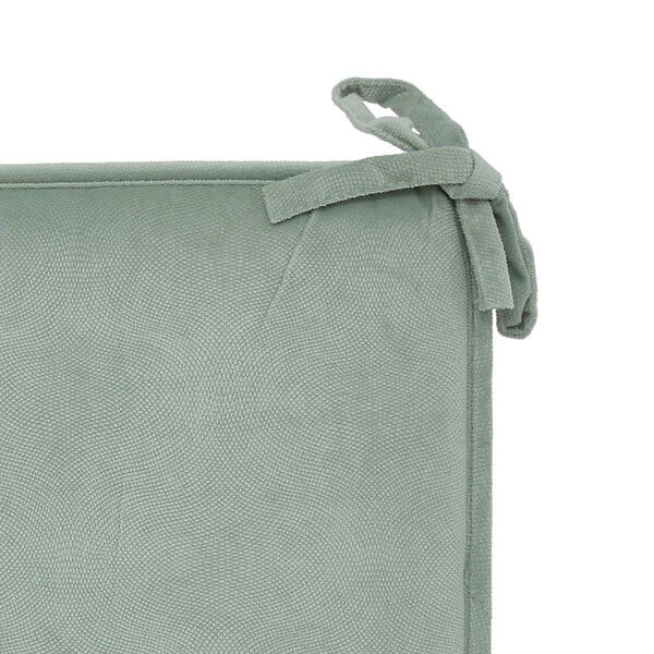 ATMOSPHERA - Galette de chaise Lilou vert céladon 38x38cm - large