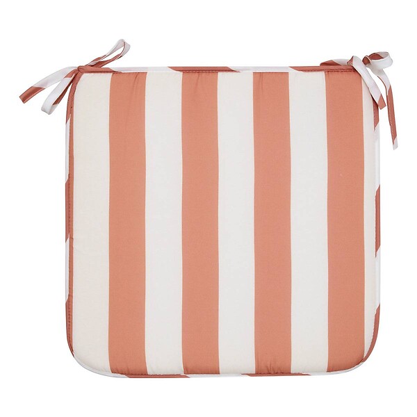 ATMOSPHERA - Galette de chaise Poolside 39x39cm orange - large