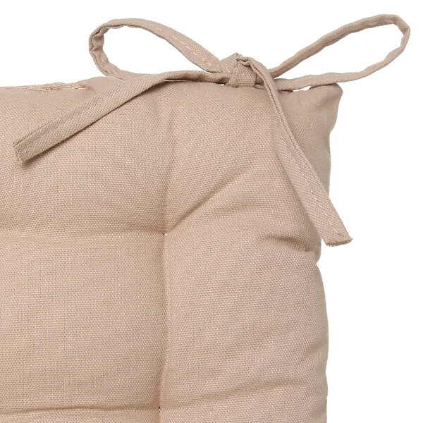 ATMOSPHERA - Galette de chaise "Anjali" beige 38x38cm - large