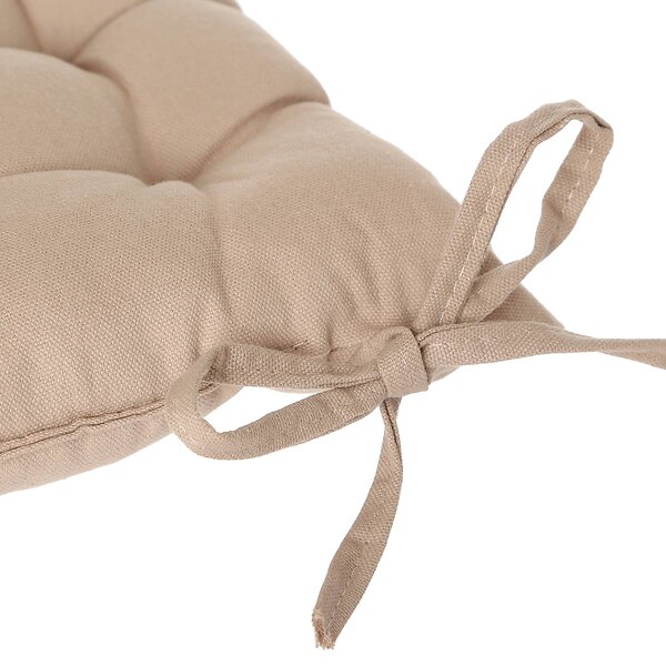 ATMOSPHERA - Galette de chaise "Anjali" beige 38x38cm - large
