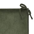 ATMOSPHERA - Galette de chaise Lilou vert Kaki 38x38cm - vignette