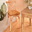 ATMOSPHERA - Galette de chaise "Clem" cannelle 38x38cm - vignette