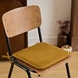 ATMOSPHERA - Galette de chaise Lilou mordoré 38x38cm - vignette