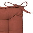 ATMOSPHERA - Galette de chaise rose terracotta 38x38cm - vignette