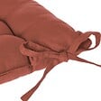 ATMOSPHERA - Galette de chaise rose terracotta 38x38cm - vignette