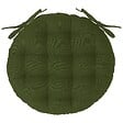 ATMOSPHERA - Galette de chaise ronde vert kaki D38cm - vignette