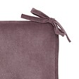 ATMOSPHERA - Galette de chaise Lilou violet clair 38x38cm - vignette