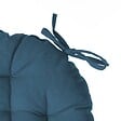 ATMOSPHERA - Galette de chaise "Anjali" ronde bleu D38cm - vignette