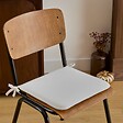 ATMOSPHERA - Galette de chaise Lilou ivoire 38x38cm - vignette