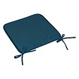 ATMOSPHERA - Galette de chaise Micro bleu égéen 39x39cm - vignette