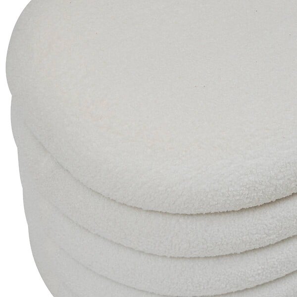 ATMOSPHERA - Banc coffre Giulia blanc 110x46cm - large
