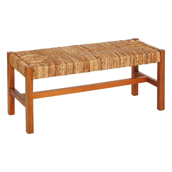 ATMOSPHERA - Banc Sidoan marron 102x38cm - large