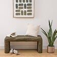 ATMOSPHERA - Banc Sisco vert Kaki 102x42cm - vignette