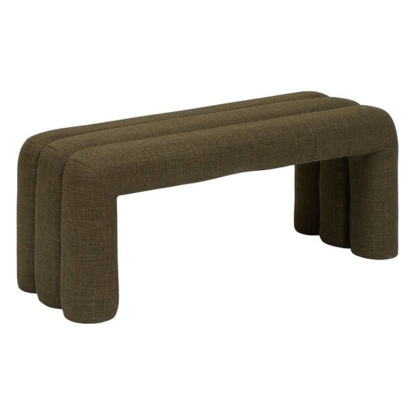 ATMOSPHERA - Banc Sisco vert Kaki 102x42cm - large