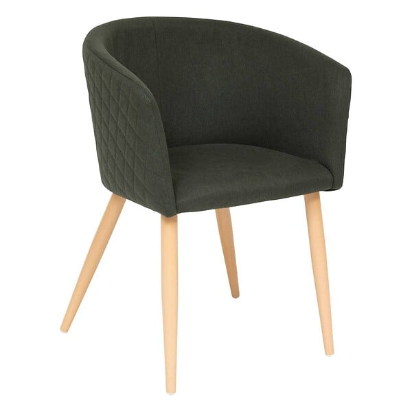 ATMOSPHERA - Fauteuil à dîner "Marlo" hêtre vert cèdre - large