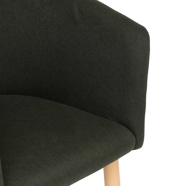 ATMOSPHERA - Fauteuil à dîner "Marlo" hêtre vert cèdre - large
