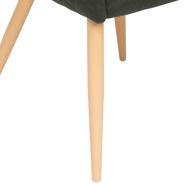 ATMOSPHERA - Fauteuil à dîner "Marlo" hêtre vert cèdre - large