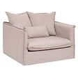ATMOSPHERA - Fauteuil XL "Odilon" beige - vignette