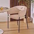 ATMOSPHERA - Lot Fauteuils "Solea" beige L59xp55xH78,5cm - vignette